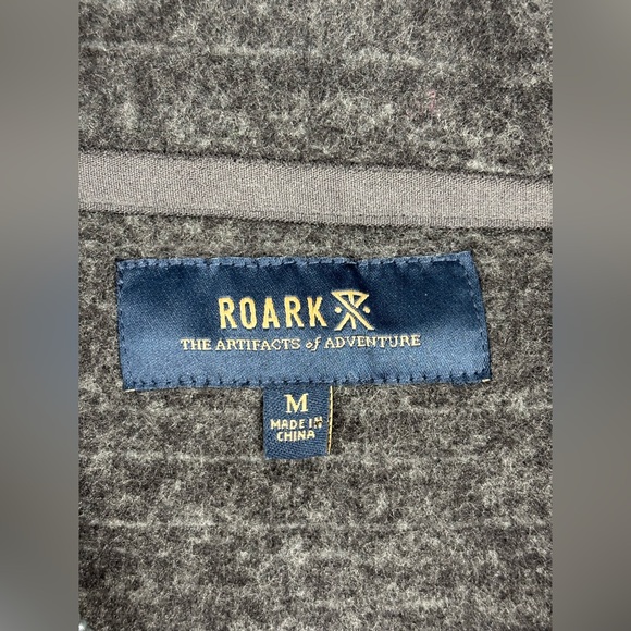 Roark | Roadrunner Full-Zip Hoodie | Grey | Men’s Size Medium - Picture 5 of 7